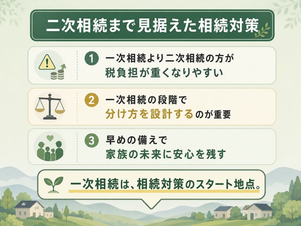 二次相続まで見据えた相続対策
